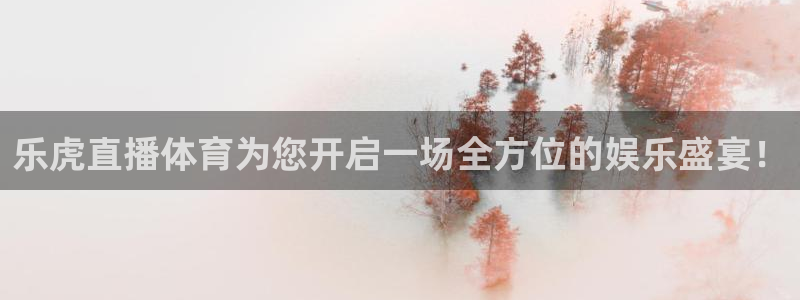 乐虎直播体育为您开启一场全方位的娱乐盛宴！